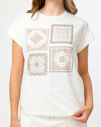 Stella + Gemma | Cuff Tee Clay