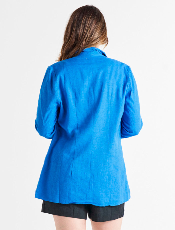 Betty Basics Cyndi Blazer | Electric Blue