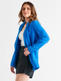 Betty Basics Cyndi Blazer | Electric Blue