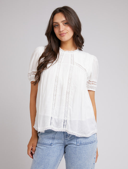 All About Eve Denver Tee | White