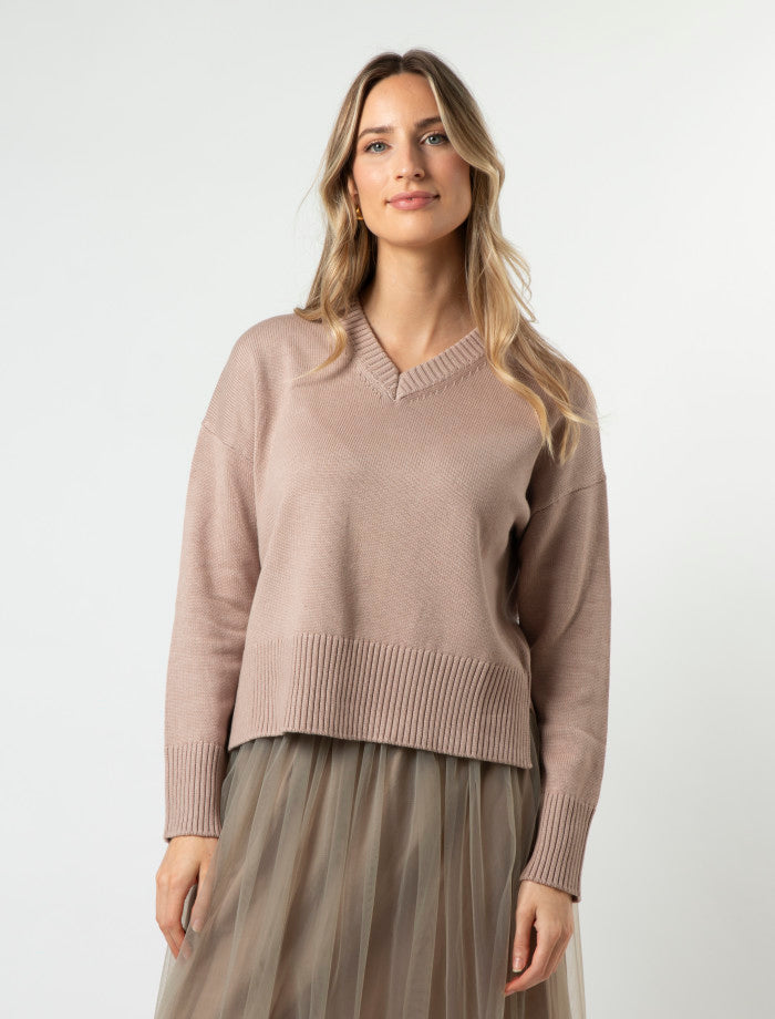 Stella + Gemma Elliot Jumper | Blush