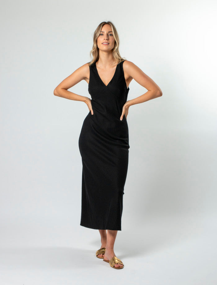 Stella + Gemma Fleur Dress | Black