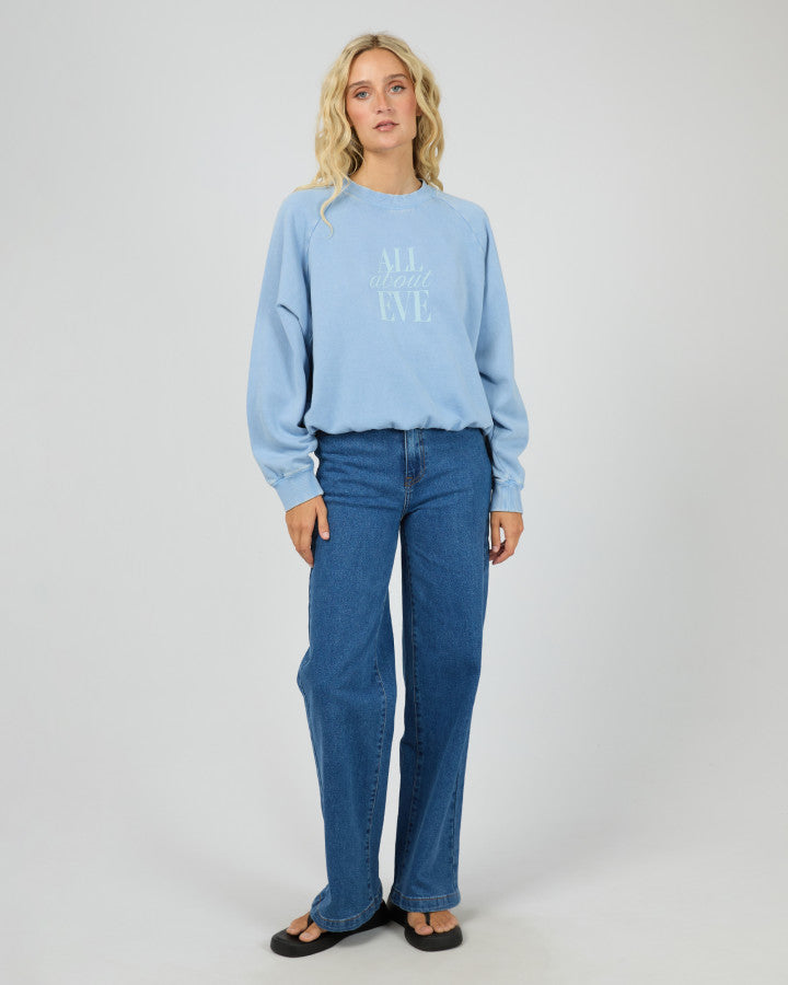All About Eve | Flynn Washed Box Raglan Crew