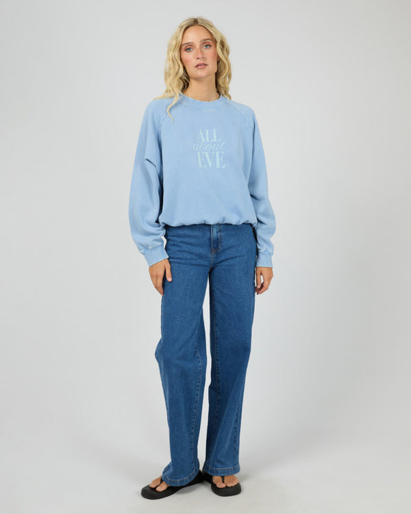 All About Eve | Flynn Washed Box Raglan Crew