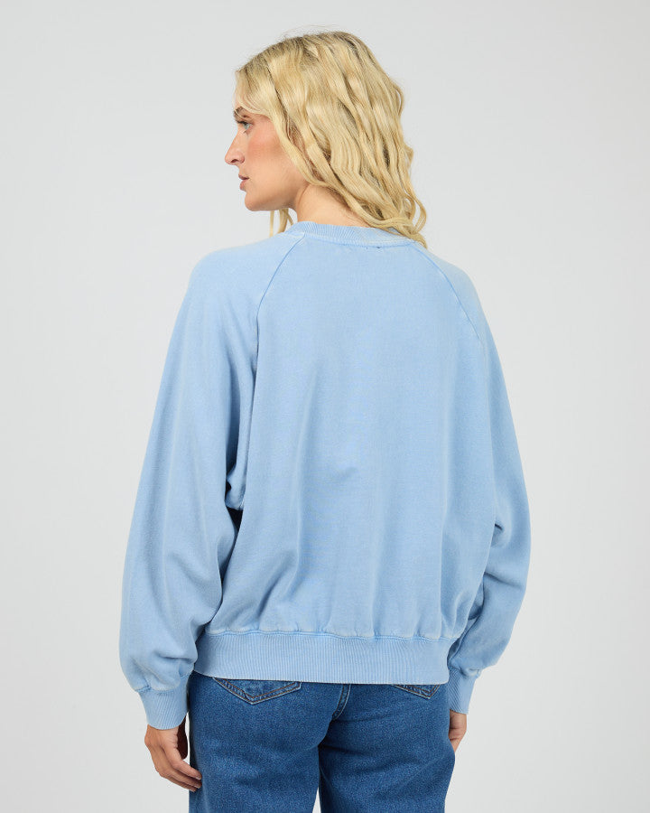 All About Eve | Flynn Washed Box Raglan Crew