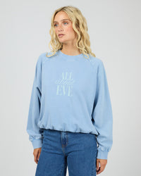 All About Eve | Flynn Washed Box Raglan Crew
