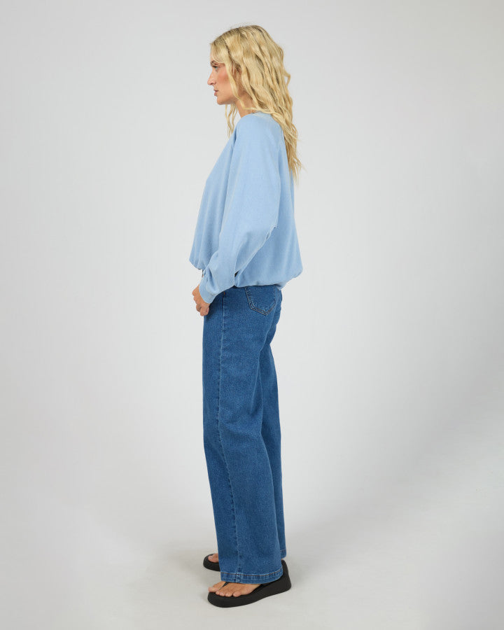 All About Eve | Flynn Washed Box Raglan Crew