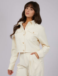 All About Eve Gia Jacket | Vintage White