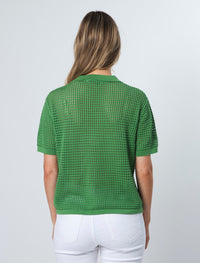 Stella + Gemma Holly Knit Top | Cress