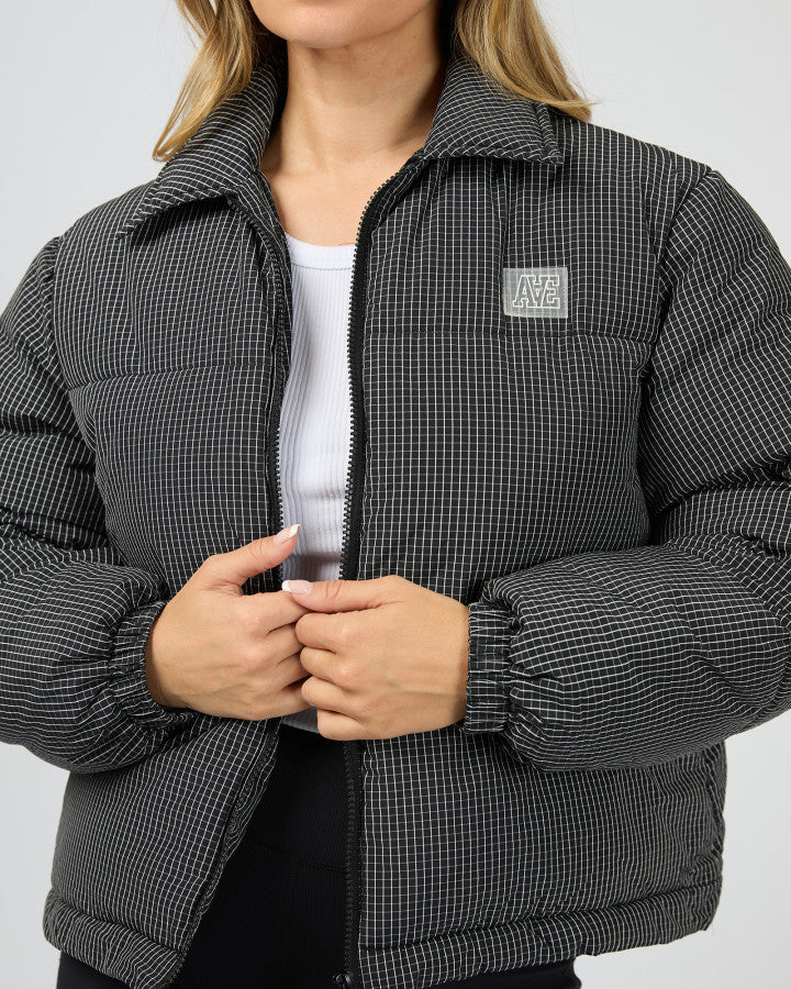 All About Eve | In Check Puffer
