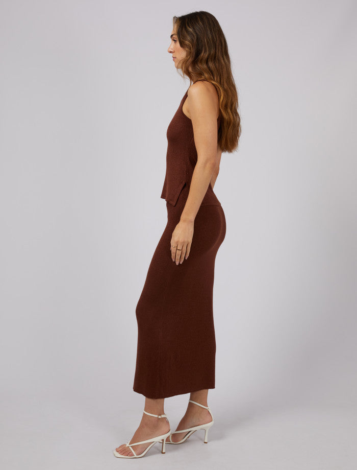 Jorge Jayla Maxi Skirt | Brown