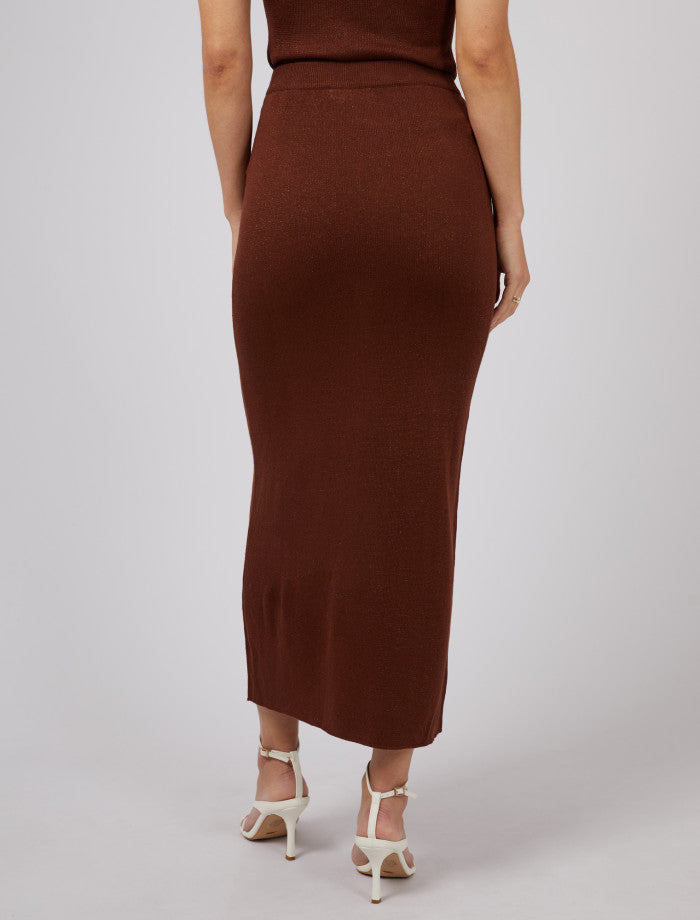 Jorge Jayla Maxi Skirt | Brown