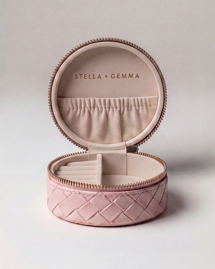 Stella + Gemma | Round Jewel Box