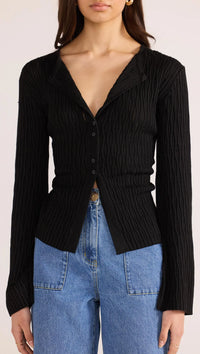 MINKPINK | Johnna Button Knit Top