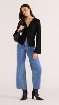 MINKPINK | Johnna Button Knit Top