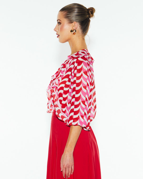 Fate + Becker | Just Love Frill Blouse