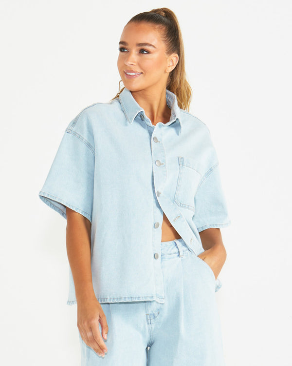 Sass | Katrina Boyfriend Shirt