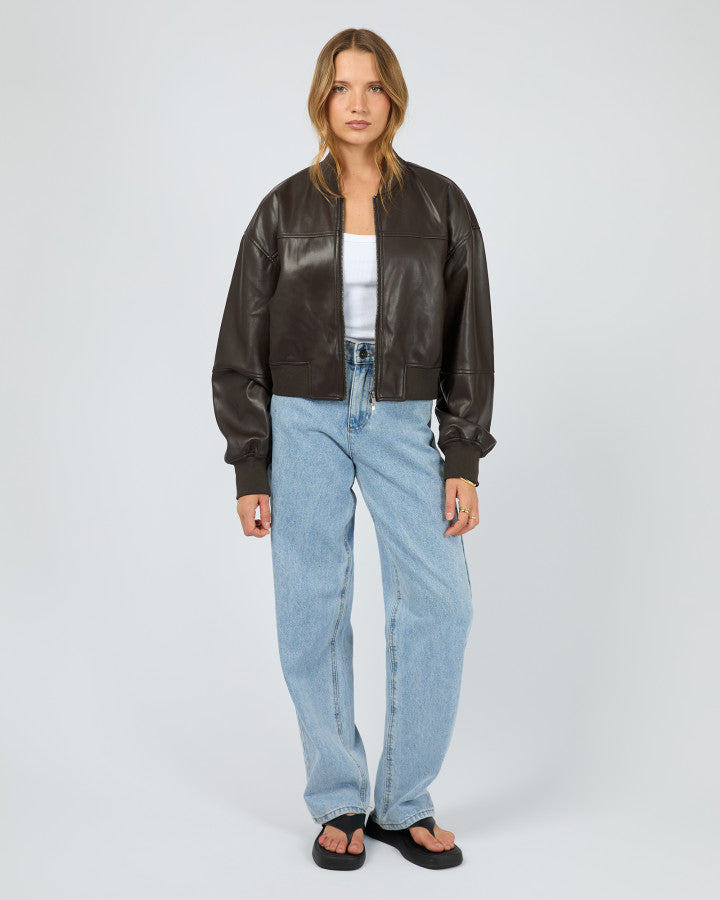 Silent Theory | Luxe Bomber Jacket