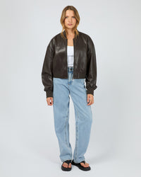 Silent Theory | Luxe Bomber Jacket