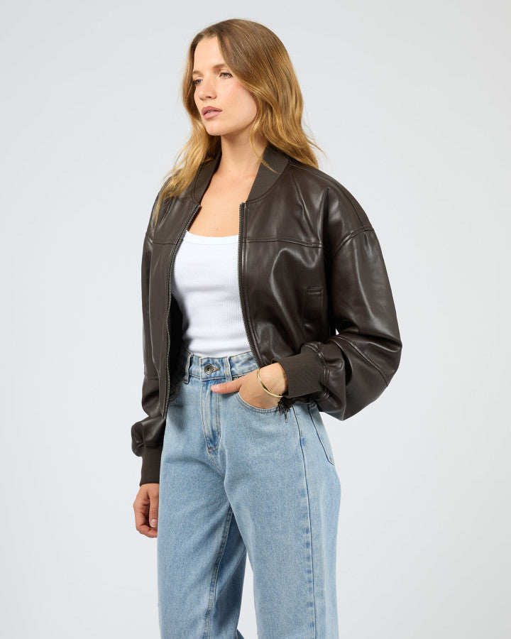 Silent Theory | Luxe Bomber Jacket