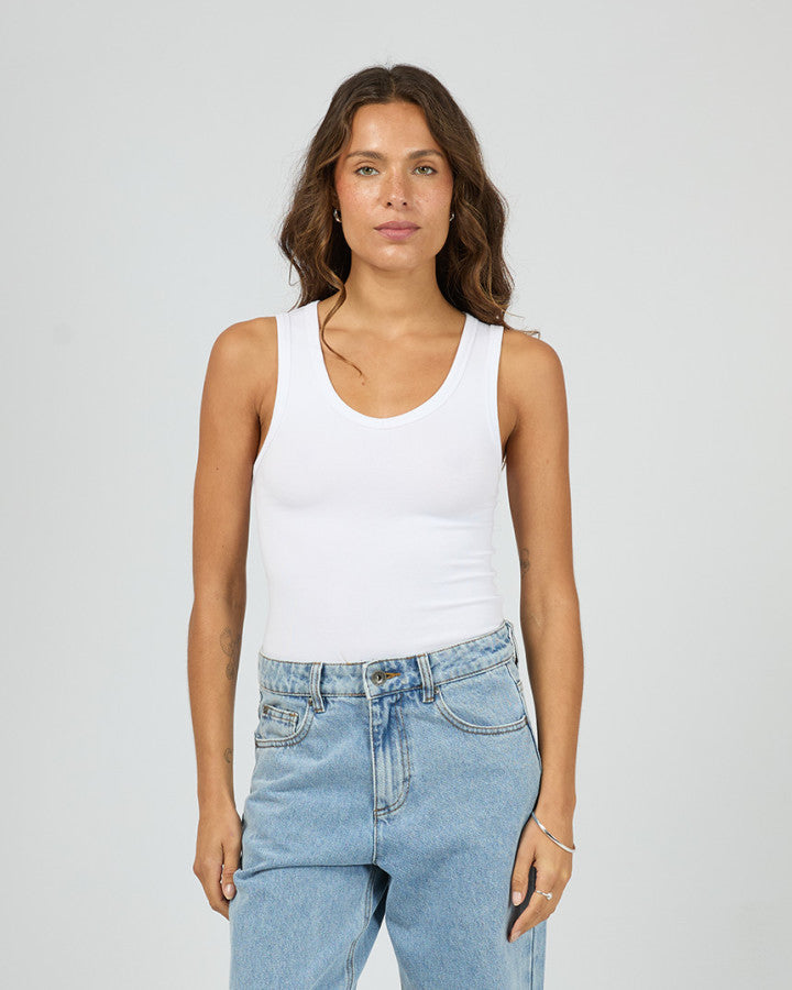 Silent Theory | Luxe Rib Vee Tank