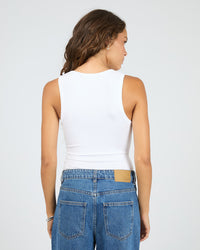 Silent Theory | Luxe Rib Vee Tank