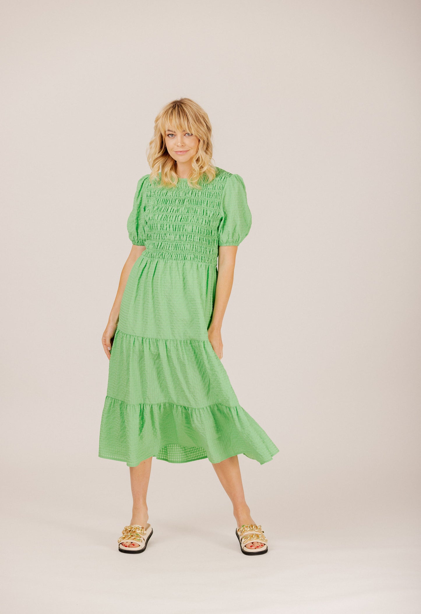 Mi Moso Violet Dress | Green