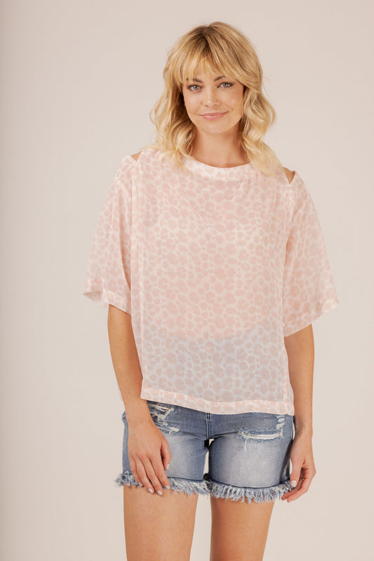 Mi Moso Peggy Top | Pink