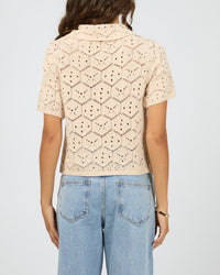 Silent Theory | Nina Crochet Top