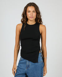 Silent Theory | Ollie Button Down Knit Tank