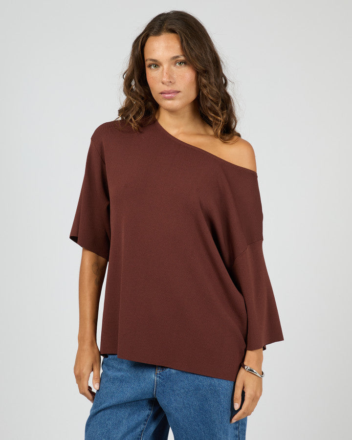 Silent Theory | Ollie Off Shoulder Knit Top