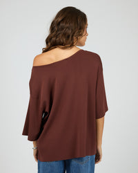 Silent Theory | Ollie Off Shoulder Knit Top