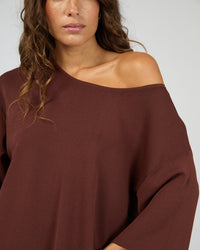 Silent Theory | Ollie Off Shoulder Knit Top