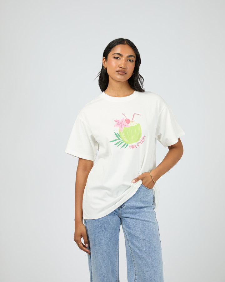 All About Eve | Pina Colada Relaxed Tee