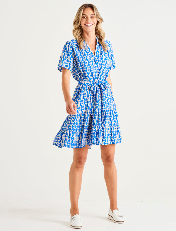 Betty Basics Port Douglas Dress | Foxy Blue