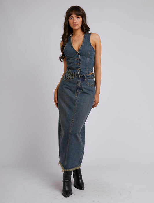 All About Eve Ray Maxi Skirt | Dirty Denim