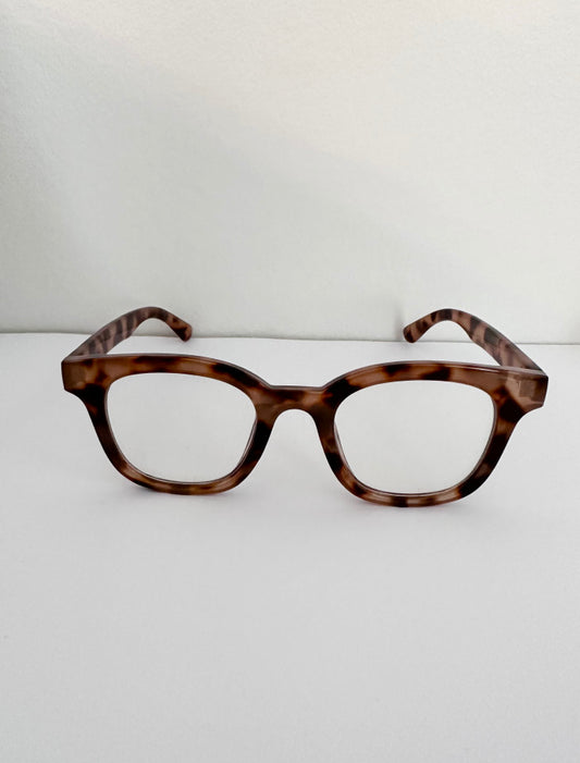 Stella + Gemma Fitzroy Reading Glasses | Light Tort