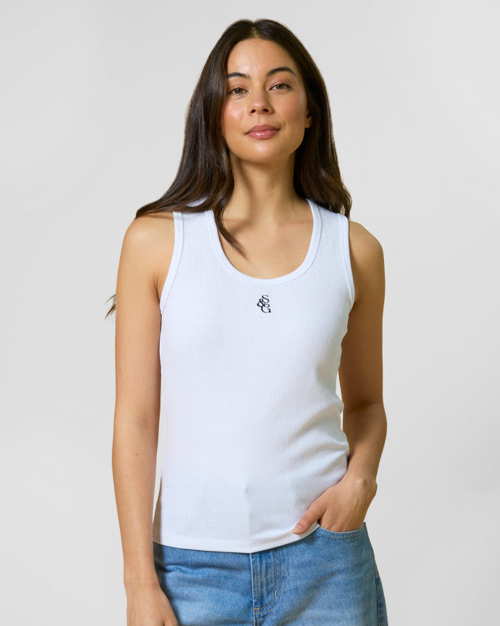 Stella + Gemma | Rib Logo Tank