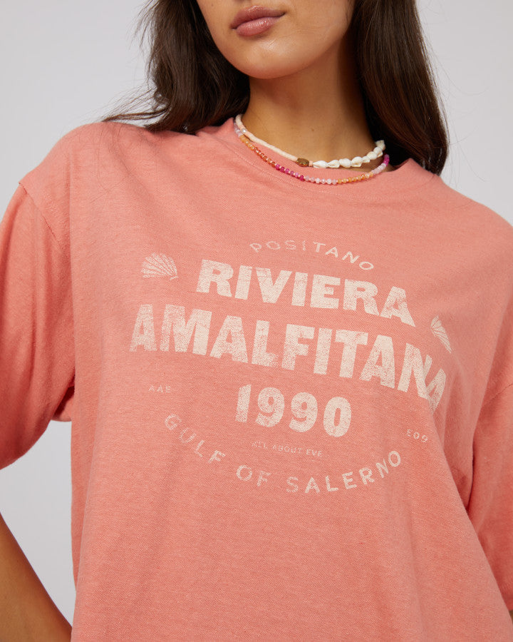 All About Eve | Riviera Oversized Crop Tee