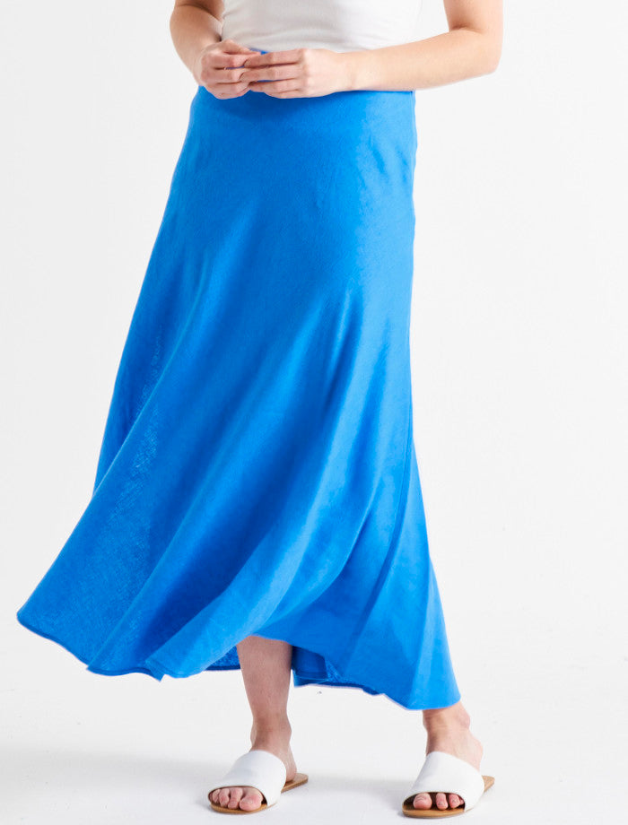 Betty Basics Saffron Skirt | Electric Blue