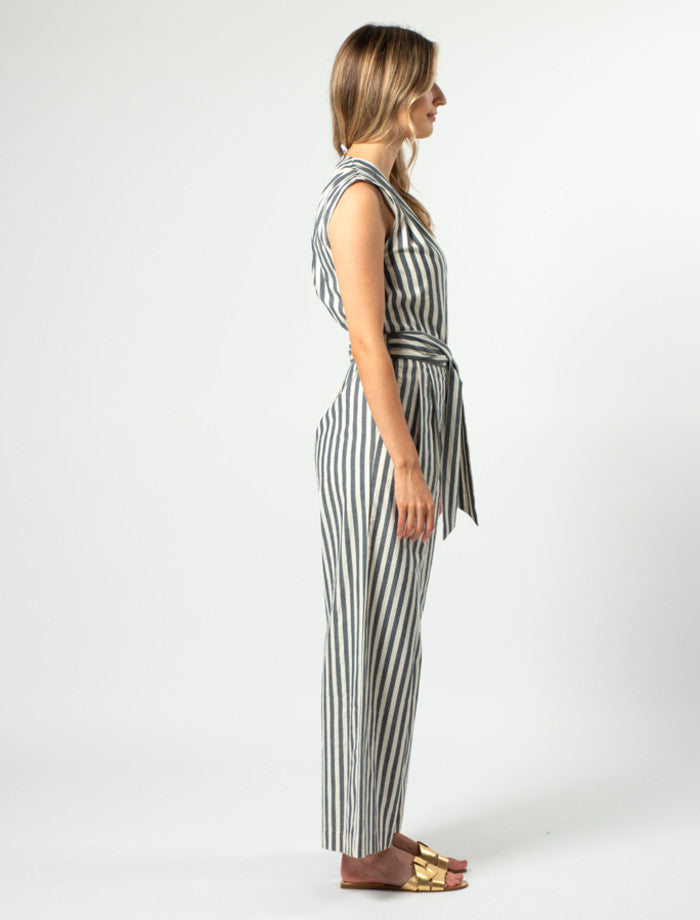 Stella + Gemma Saylor Jumpsuit | Navy Stripe