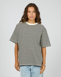 Silent Theory | Stripe Short Sleeve Tee