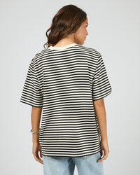 Silent Theory | Stripe Short Sleeve Tee