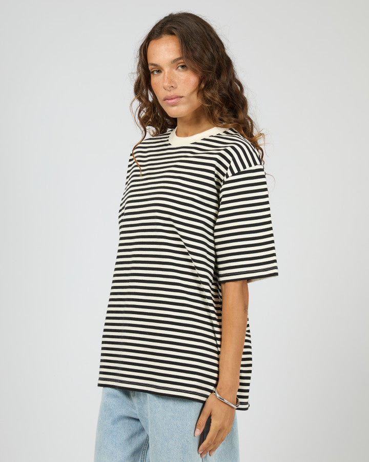 Silent Theory | Stripe Short Sleeve Tee