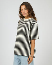Silent Theory | Stripe Short Sleeve Tee