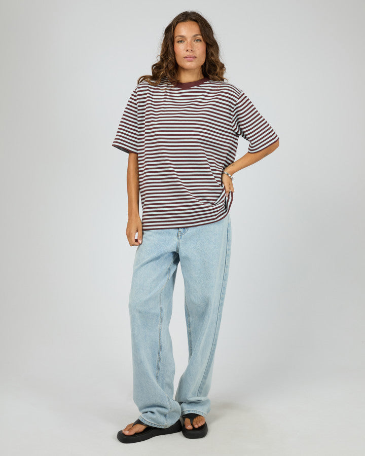 Silent Theory | Stripe Short Sleeve Tee