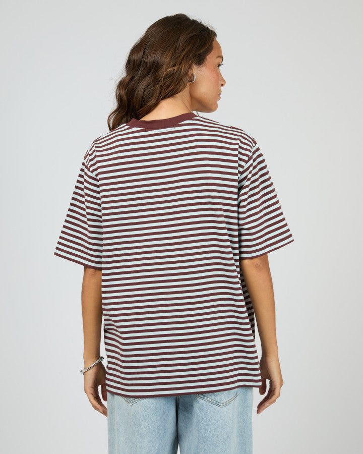 Silent Theory | Stripe Short Sleeve Tee