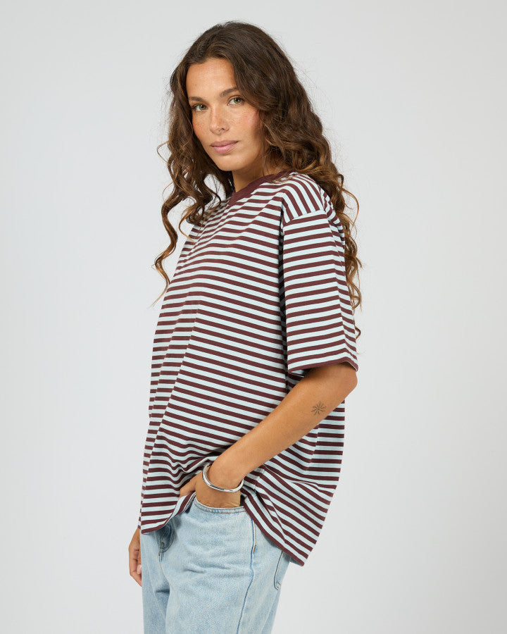 Silent Theory | Stripe Short Sleeve Tee