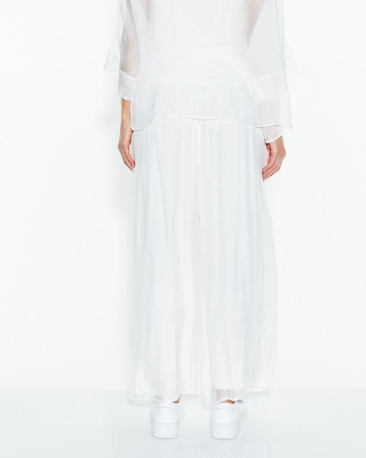 Fate + Becker | Sunlight and Shadow Silk Pant