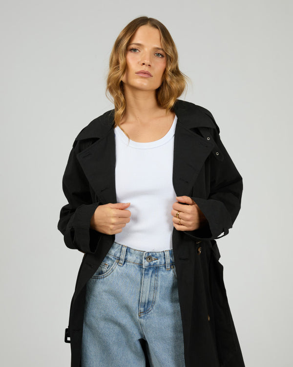 Silent Theory | Sutton Trench Coat